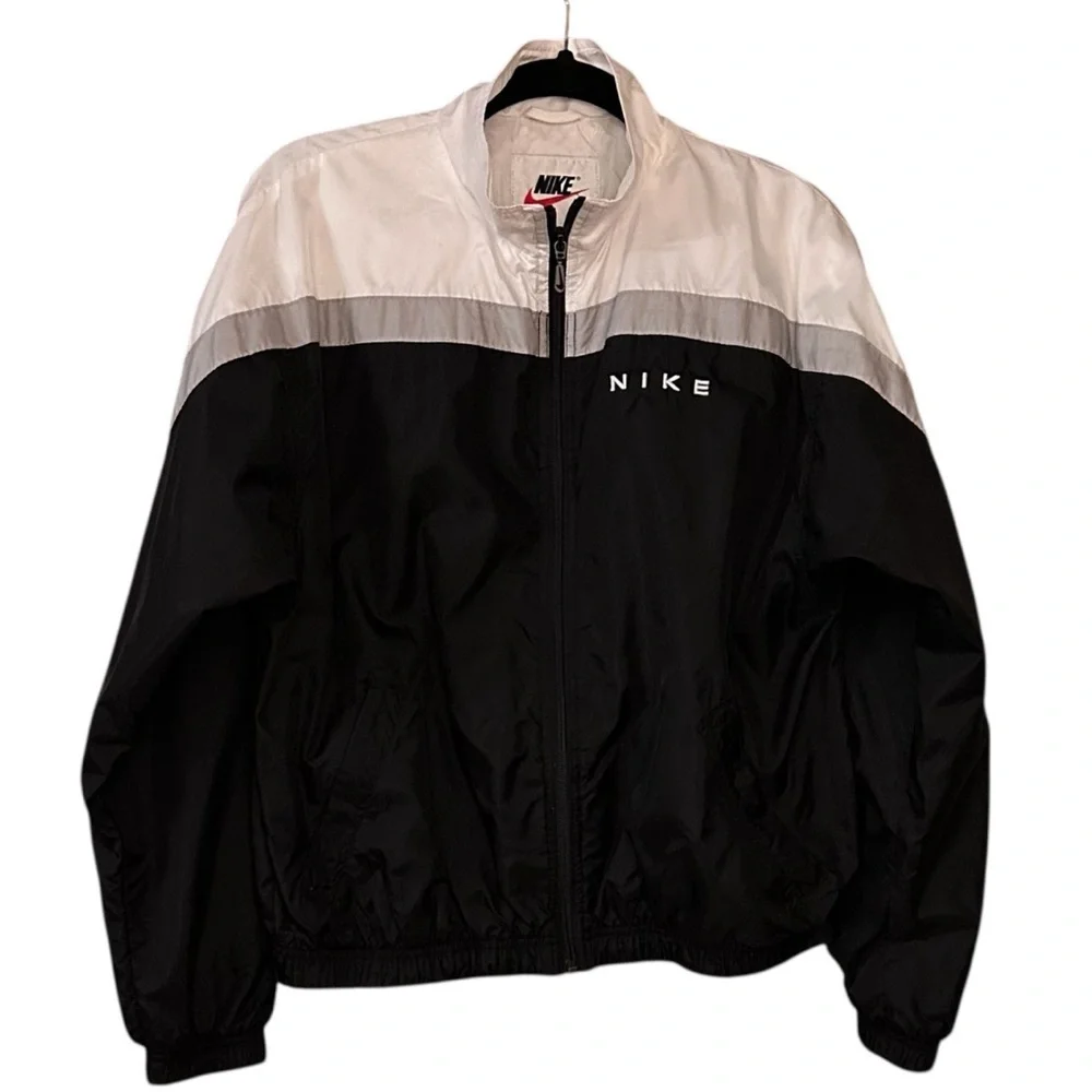 EUC Kids Nike Monochrome Windbreaker Jacket